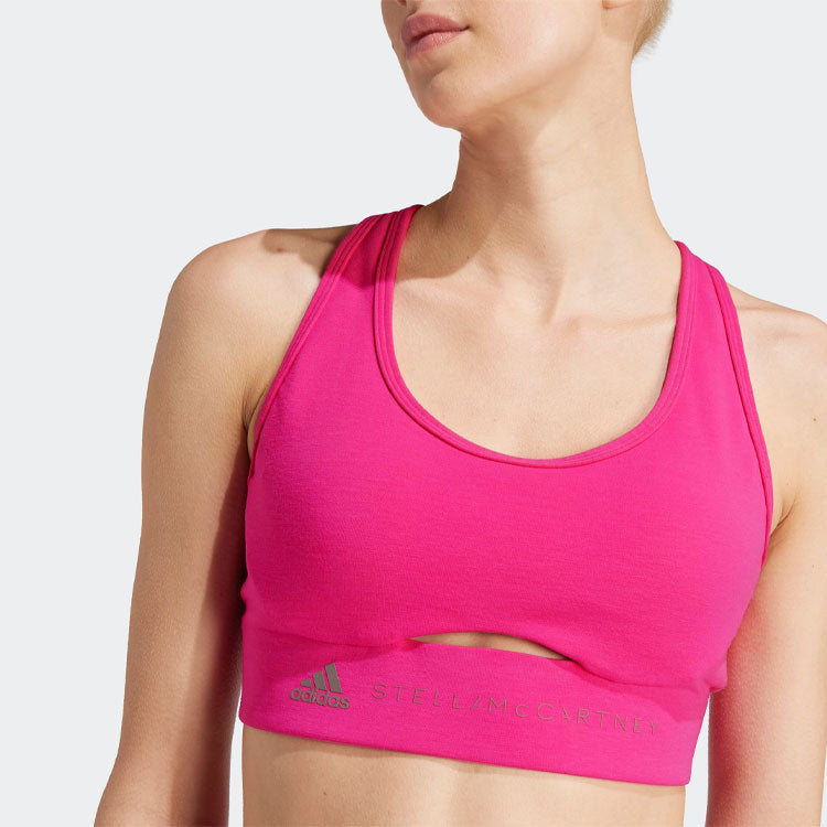 (WMNS) adidas By Stella McCartney TruePurpose Bra Asia Sizing 'Pink' IT5718