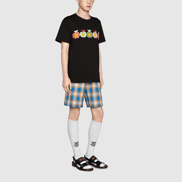 Gucci FW21 Apple Short Sleeves Tee 'Black' 548334-XJDNA-1082