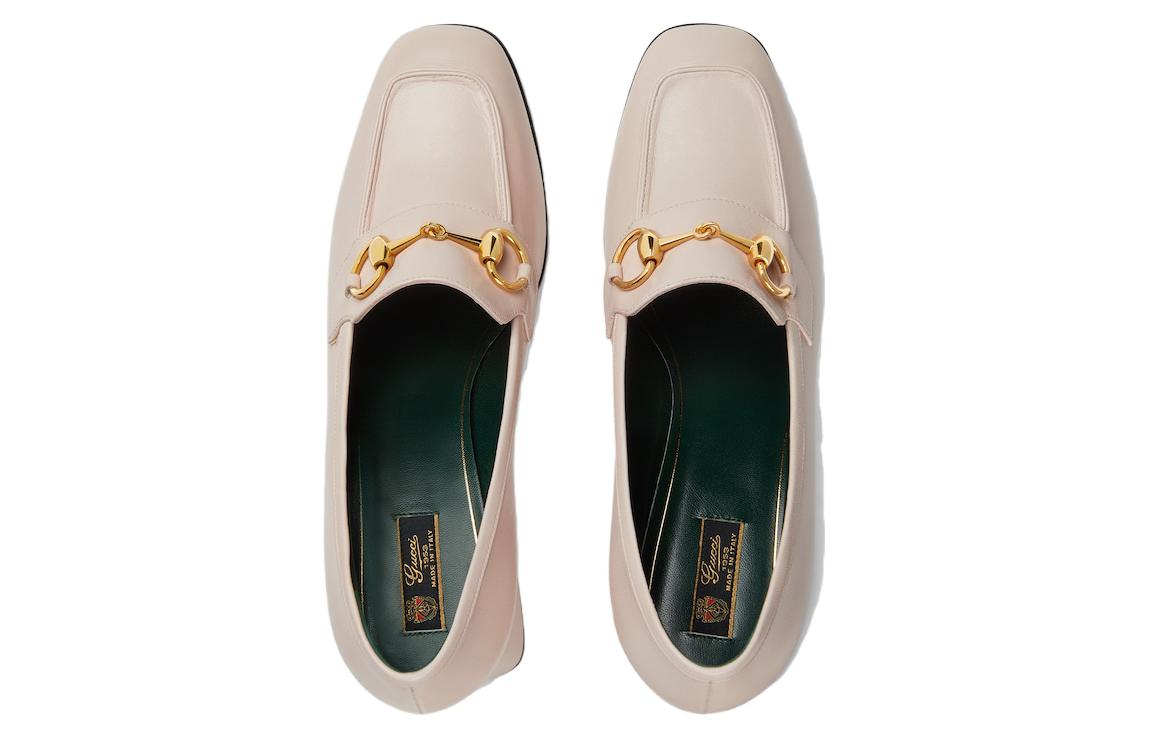 (WMNS) Gucci Web Accent Leather Pumps 'Pink' 757934-AACE8-5912