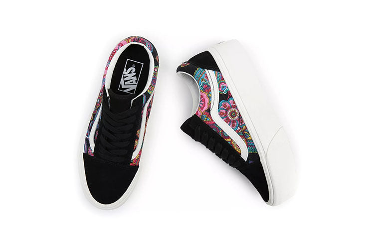 Vans Old Skool Stackform 'Black Pink Blue' VN0A7Q5MBLK