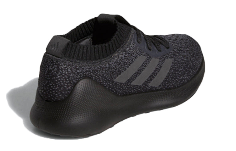 (GS) adidas Purebounce J Knitted Low Tops Casual Black B76071
