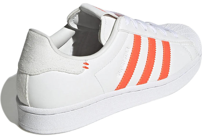 (WMNS) adidas originals Superstar 'White Orange' GZ3451