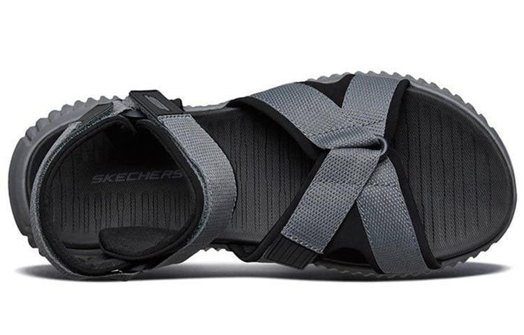 Skechers Elite Flex Sandal 'Grey Black' 51722-CCBK