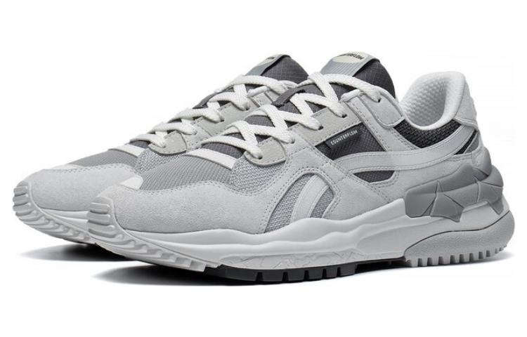 (WMNS) Li-Ning ChengFeng Sport Sneakers 'Grey Black' AGCT172-3