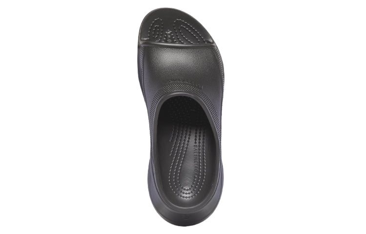 Balenciaga Crocs Pool Slide Sandals 'Black' 677386W1S8E1000