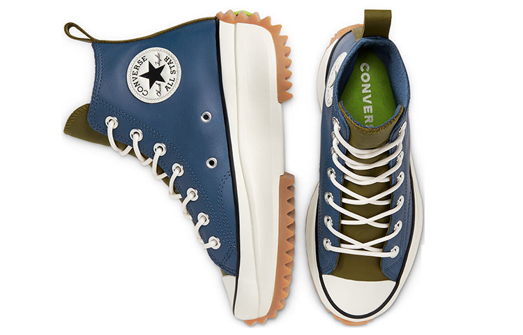 (WMNS) Converse Run Star Hike High 'Navy Gum' 568650C