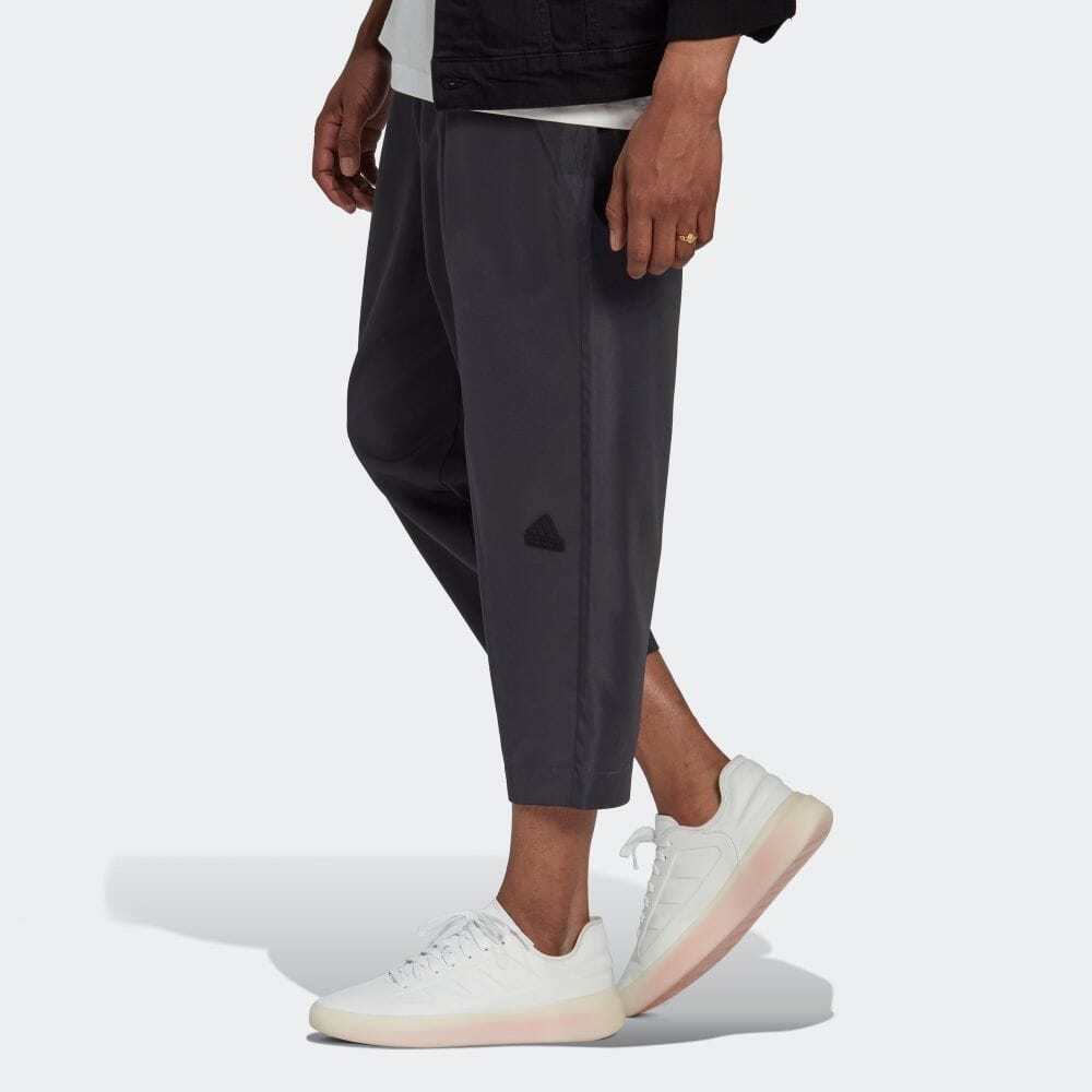 adidas Solid Color  Sports Pants Men's Black HH7239
