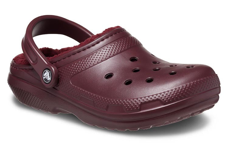 Crocs Classic Lined Clogs 'Dark Cherry' 203591-6WD