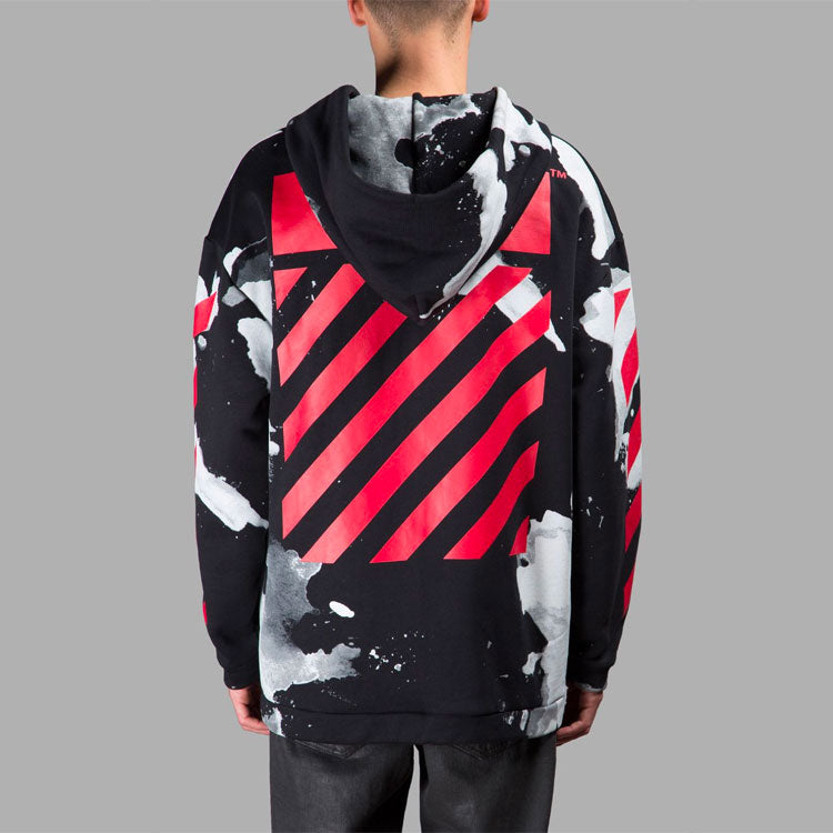 Men's Off-White Pattern Black OMBB010F162000239932