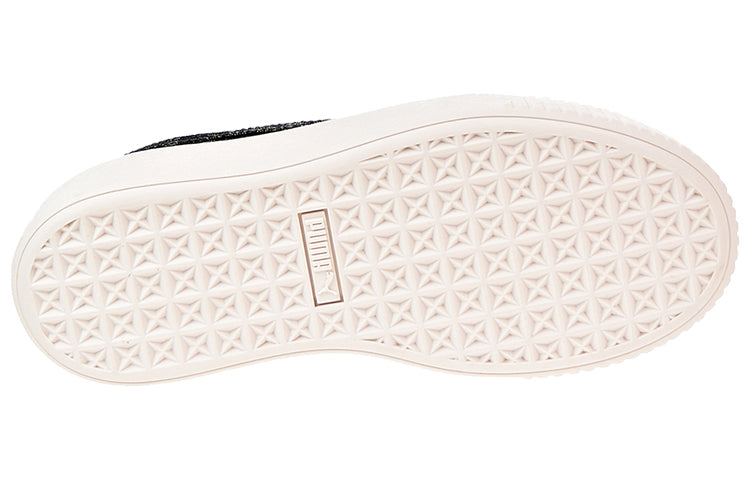 (WMNS) PUMA Basket Platform Vr 'Green White' 364092-01