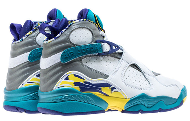 (WMNS) Air Jordan 8 Retro 'White Aqua 2019' CI1236-100