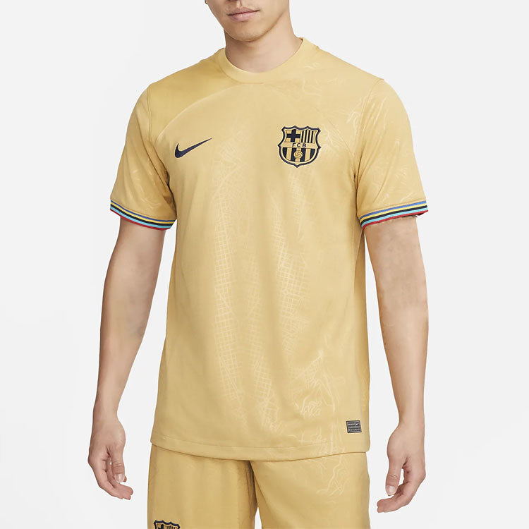 Nike FC Barcelona Stadium Away Jersey 22-23 'Yellow' DJ7675-715