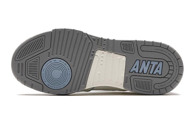 (GS) ANTA Skateboarding Series Sneakers 'White Blue' 312428006-3