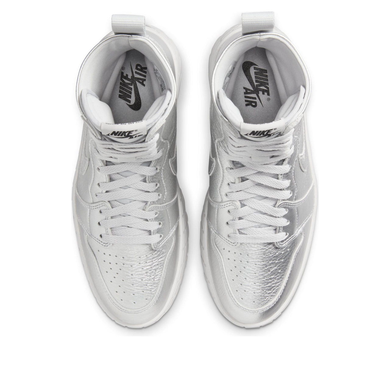 (WMNS) Air Jordan 1 High Brooklyn 'Metallic Silver' FJ5737-002