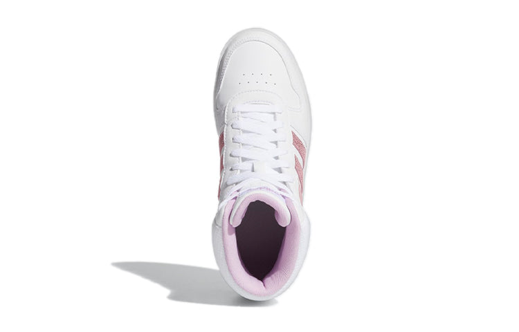 (GS) adidas Hoops Mid 2.0 J 'White Clear Lilac' FY8910