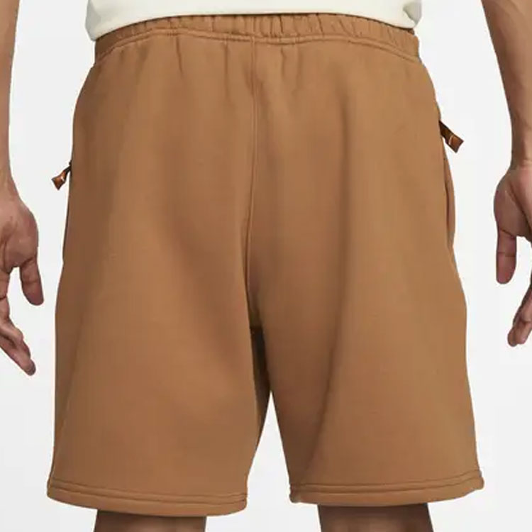 Nike NRG Solo Swoosh Fleece Shorts 'Brown' DV3055-270