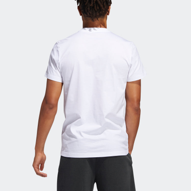adidas Dame Gu TeeBasketballSportsShort-sleeve Men White FM4774