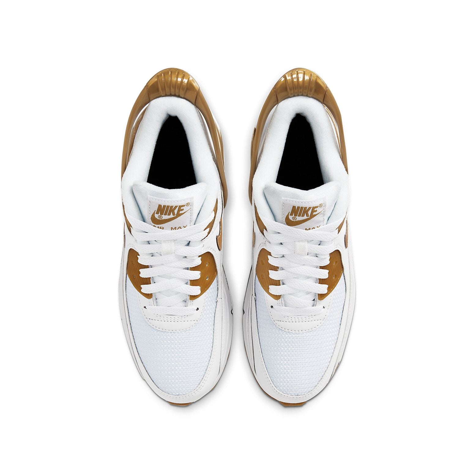 (GS) Nike Air Max 90 FlyEase 'Metallic Gold' CV0526-100