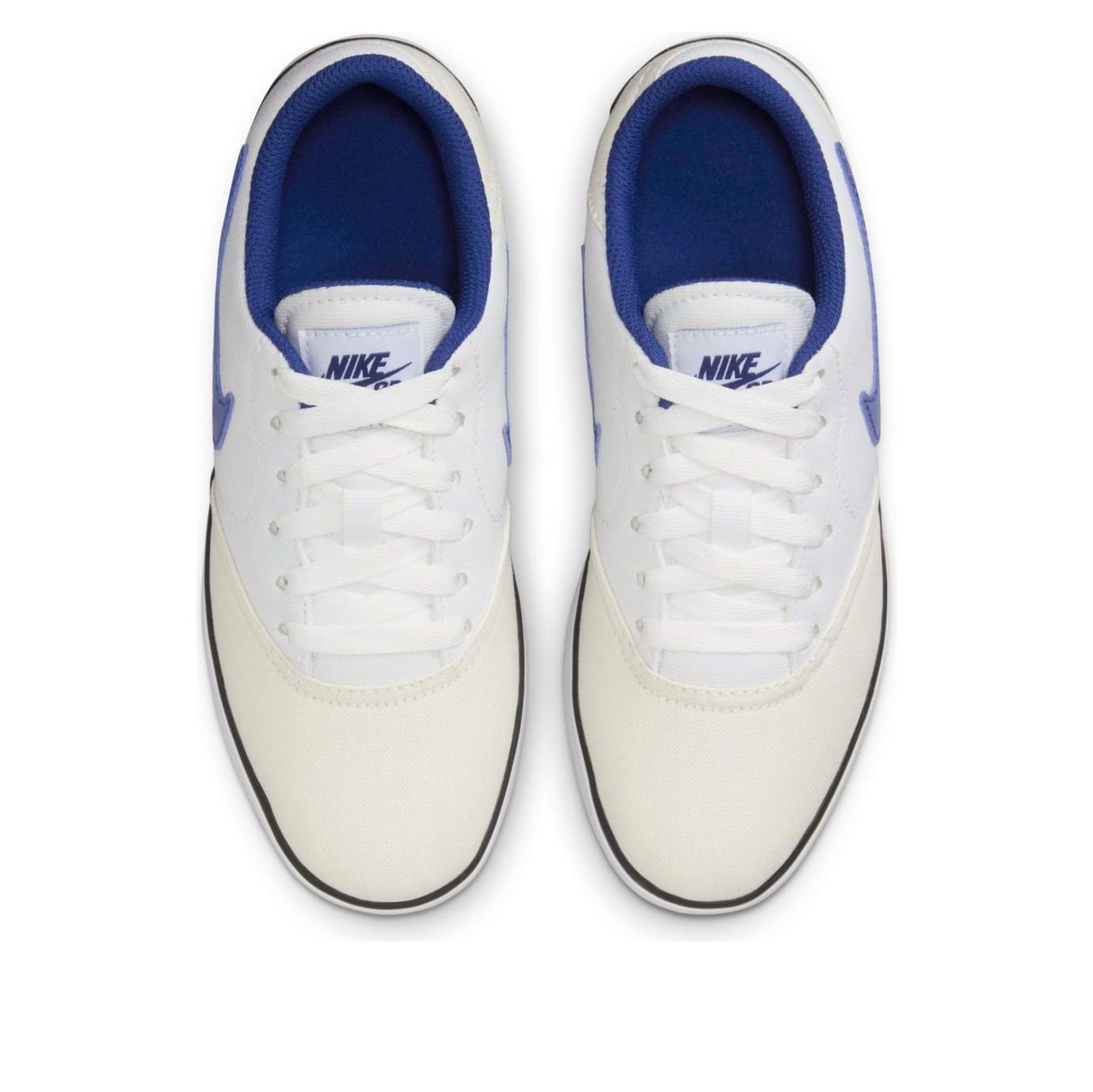 (GS) Nike SB Check Canvas 'Summit White Royal Blue' 905373-102