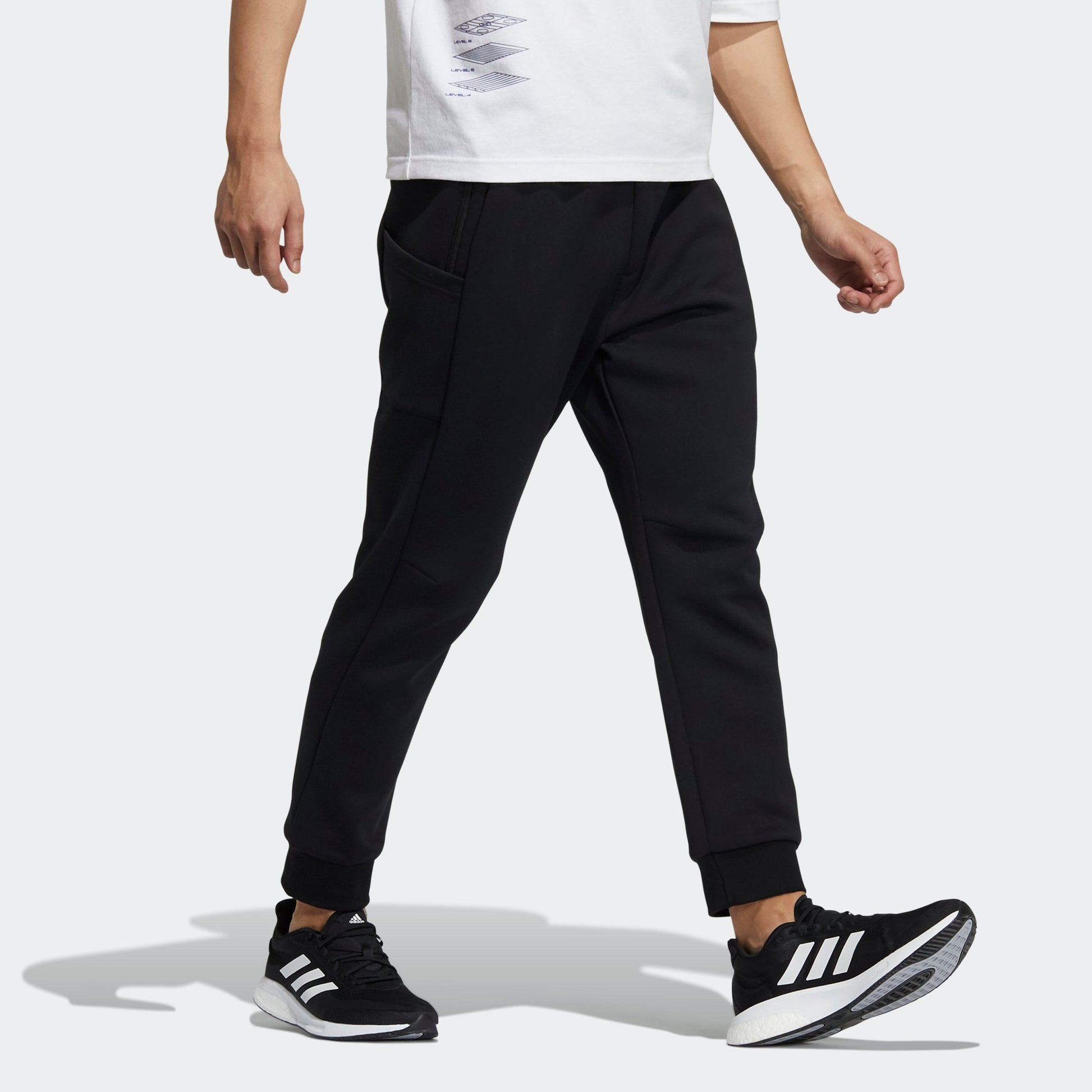 adidas Th Smooth Pants 'Blac'k H39229