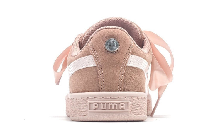 (PS) PUMA Suede Heart Jewel Ps Sneakers Pink 365139-01
