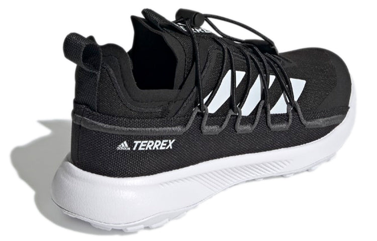 (WMNS) adidas Terrex Voyager 21 Canvas Travel 'Black White' FZ3336