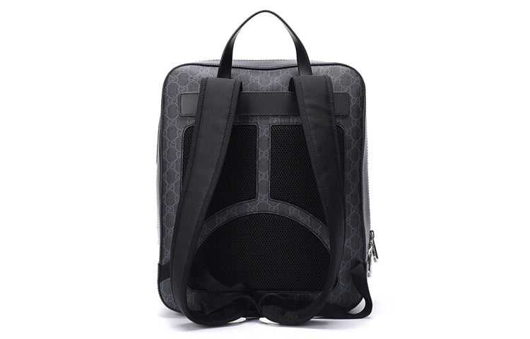 Gucci Cat Webbing Canvas Backpack 'Black Red Grey' 478324-9C2EN-8849