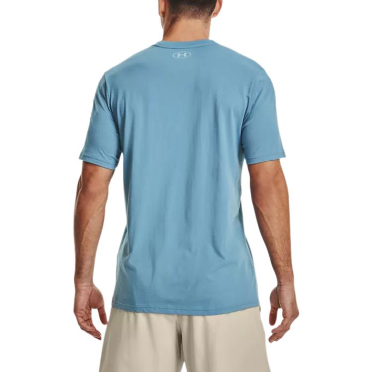 Under Armour Project Rock Iron Paradise T-shirt 'Light Blue' 1370483-416