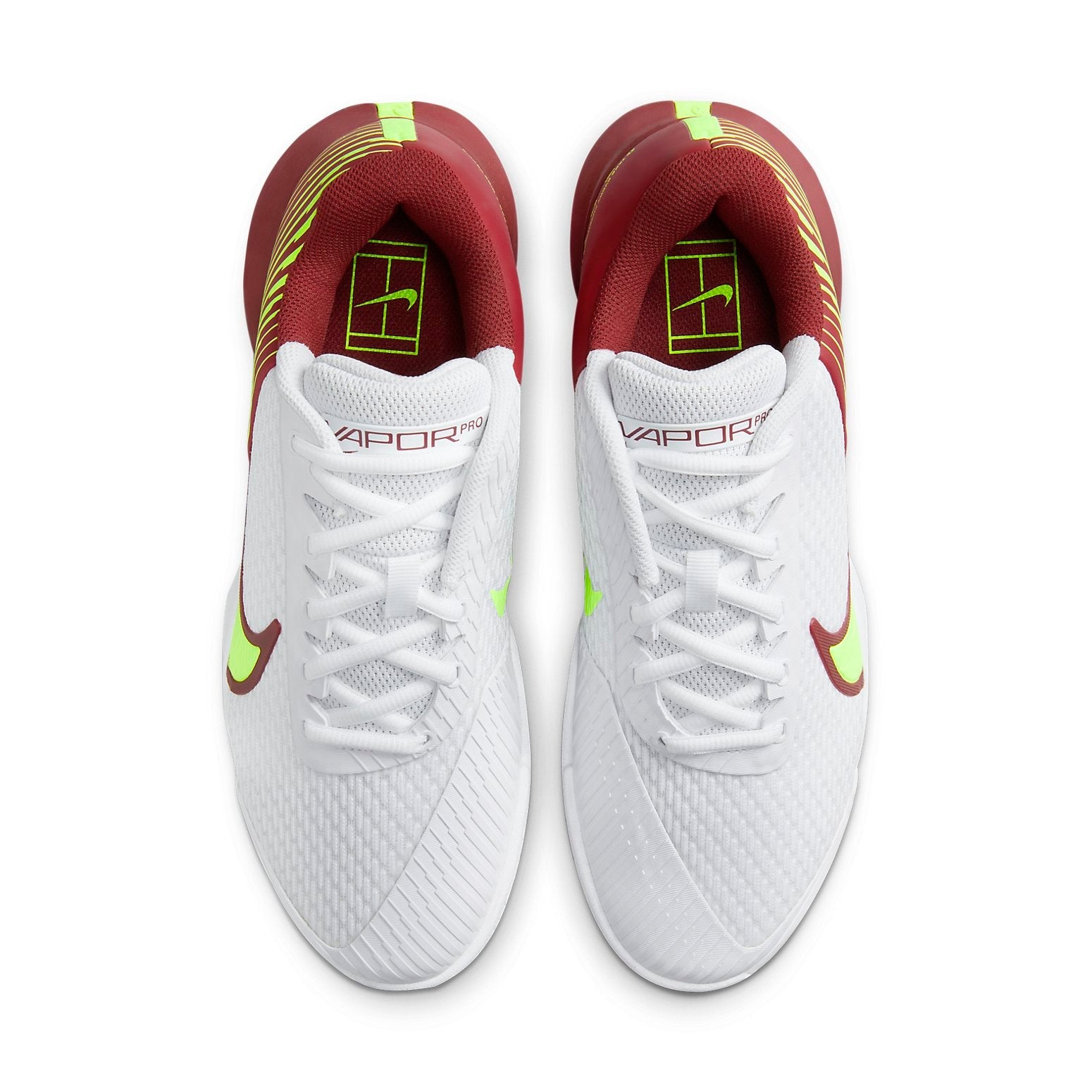 Nike Court Air Zoom Vapor Pro 2 HC 'White Team Red' DR6191-104