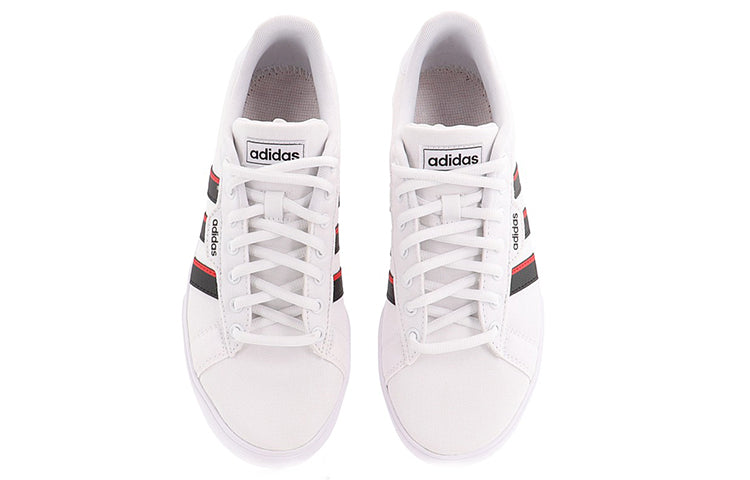 adidas neo Daily 3.0 'White Black Red' FZ3272