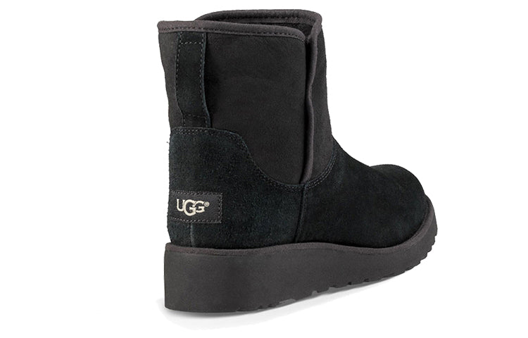 (WMNS) UGG Classic Slim W Kristin Fleece Lined Black 1012497-BLK