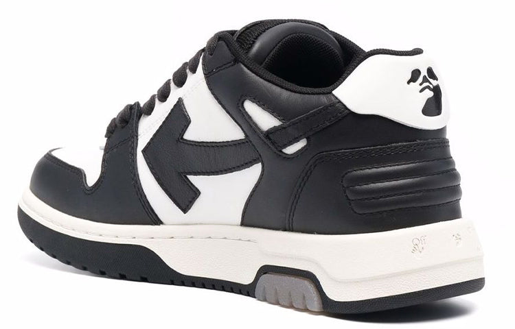 Off-White Out Of Office Low-Top Sneaker 'Black White' OWIA259F21LEA0010107