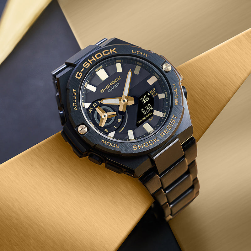 CASIO G-Shock G-Steel 'Black Gold' GST-B500BD-1A9PFT