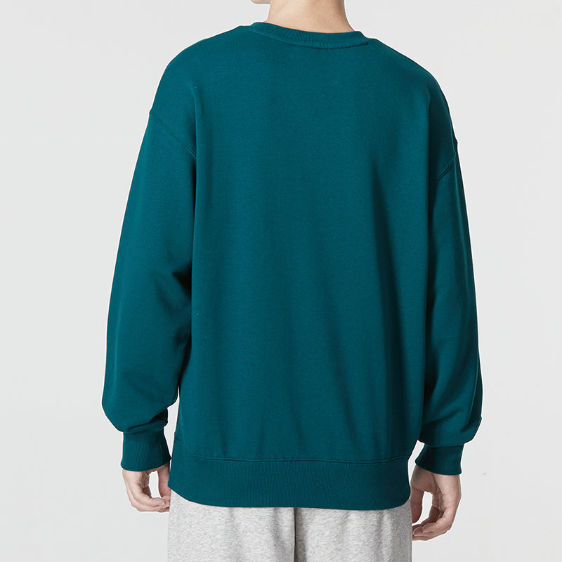 PUMA Classics Relaxed Crewneck Sweatshirt 'Green' 537662-24