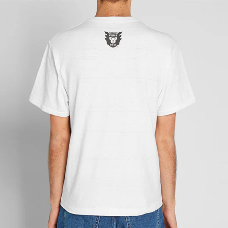 HUMAN MADE Printing Short Sleeve Unisex White HM16TE013