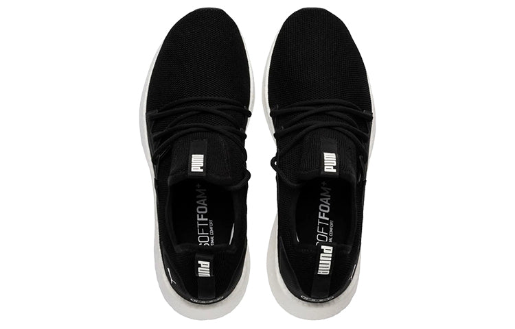 PUMA Nrgy Neko Low Running Shoes Black/White 191068-01