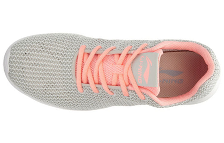 (WMNS) Li-Ning Easy Run 'Grey Pink' ARJL002-6