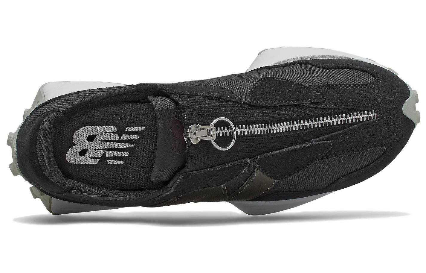 (WMNS) New Balance 327 'Black White' WS327AAA