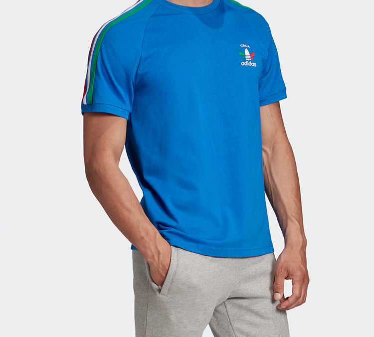 adidas originals MENS Sports Short Sleeve Blue GP1921