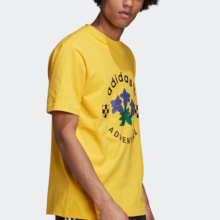 adidas originals adventure T-shirt 'Yellow' GD5607