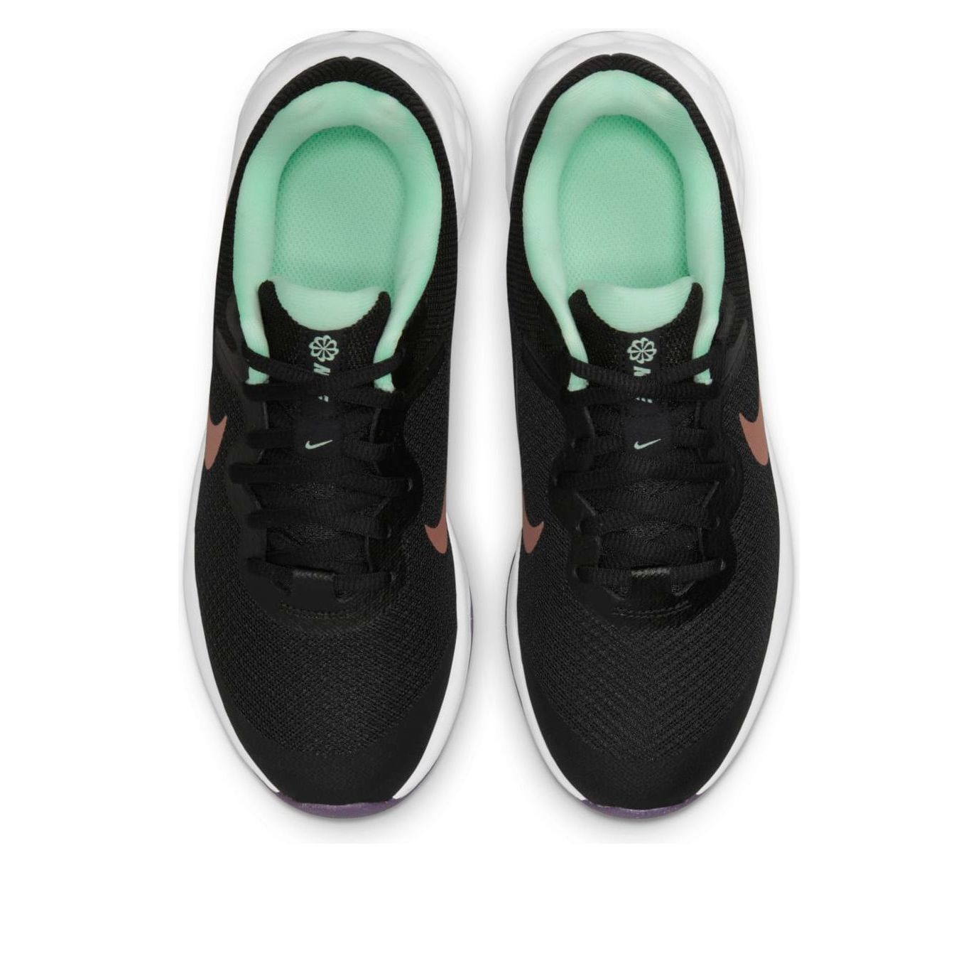 (GS) Nike Revolution 6 'Black Mint Foam' DD1096-005