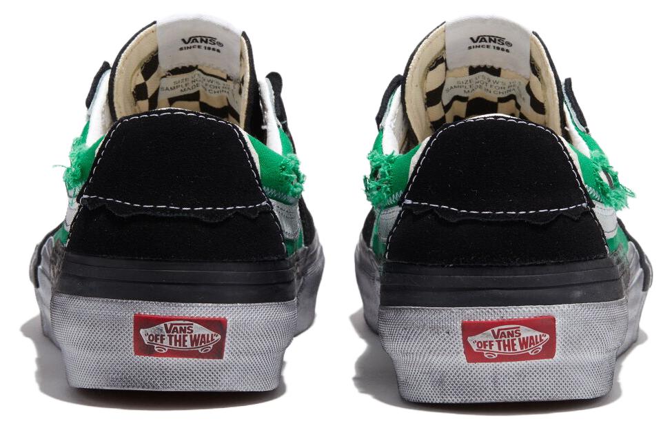 VANS Sk8-Low Reconstruct 'Black Green' VN0009QSYJ71