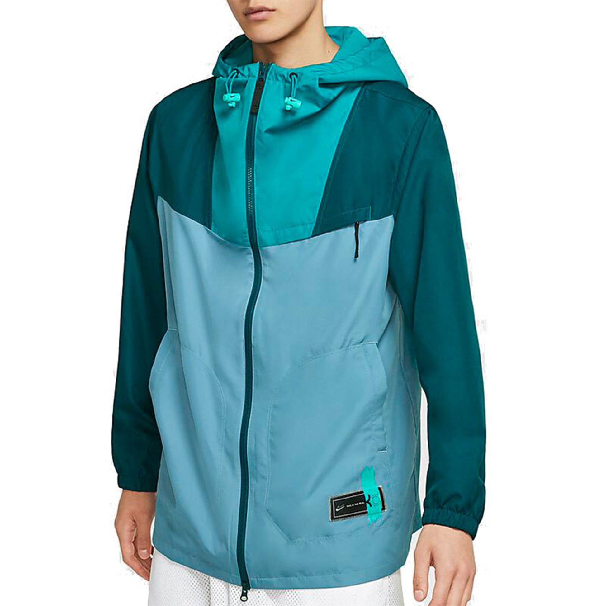 Nike KD Durant Basketball Training Hooded Jacket Blue CD0376-424