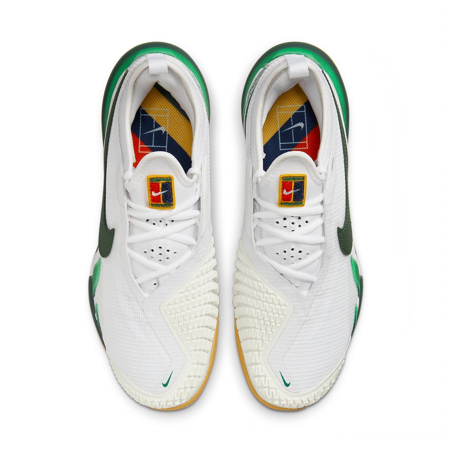(WMNS) Nike Court React Vapor NXT 'White Gorge Green' CV0742-114