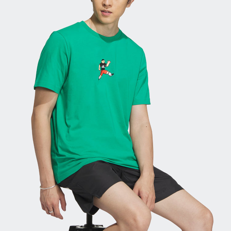 adidas GFX Story T-shirt 'Green' IA8118