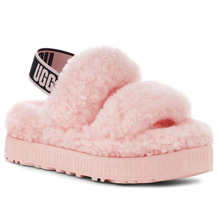 (WMNS) UGG Oh Fluffita 'Pink Black' 1120876-PSLP