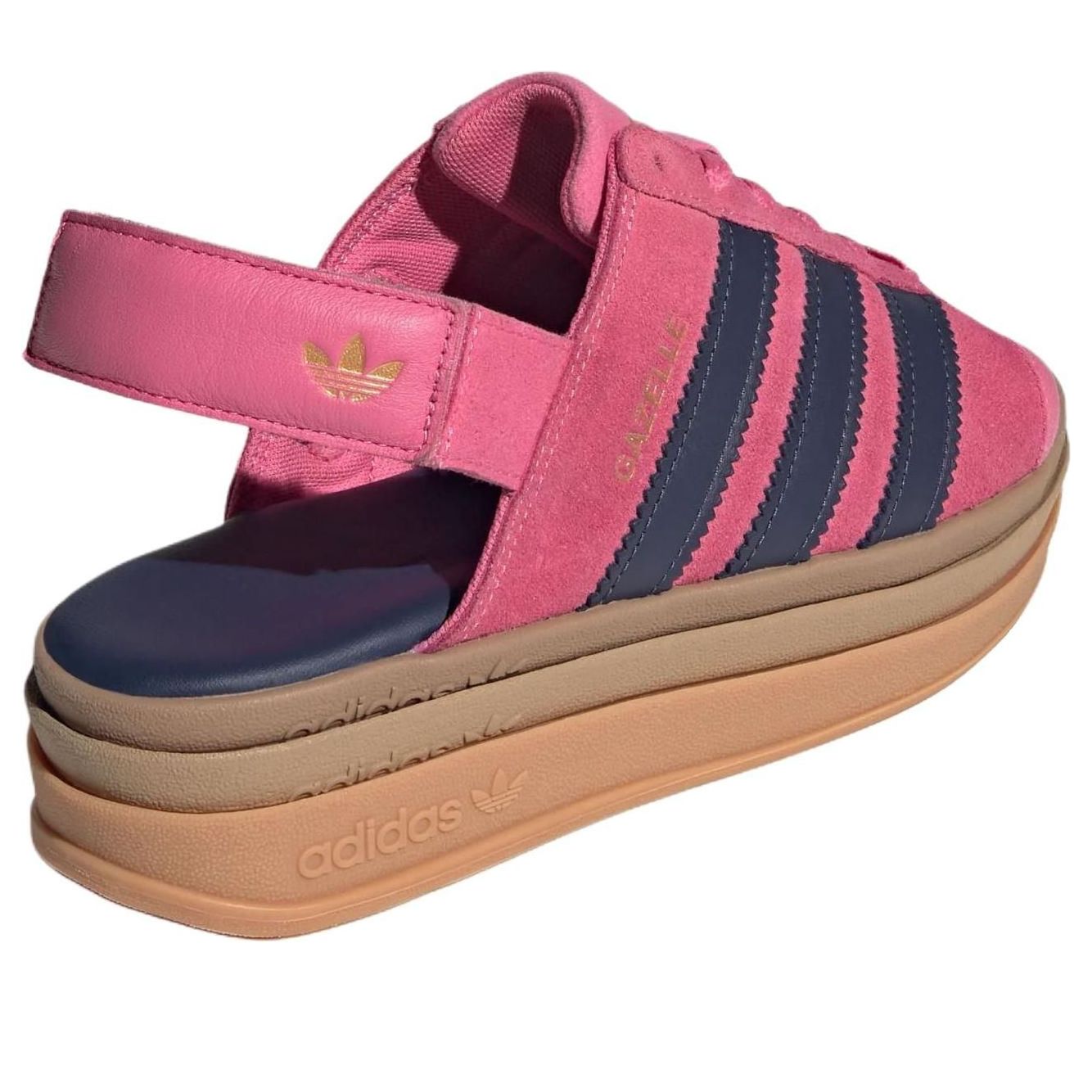 (WMNS) adidas Gazelle Bold Sandal 'Pink Fusion Shadow Navy' KK4221