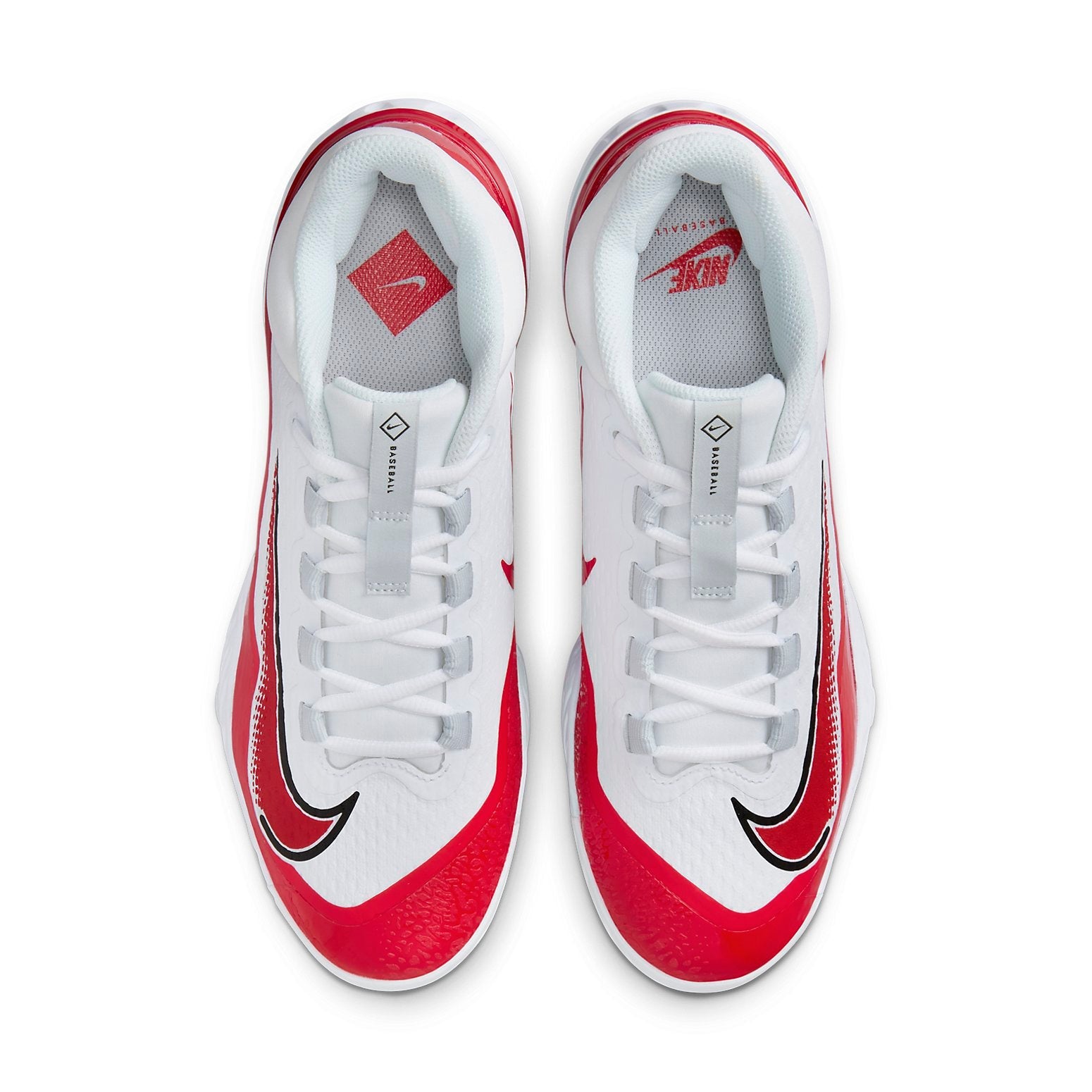 Nike Alpha Huarache Elite 4 Low MCS 'White University Red' FD6255-102