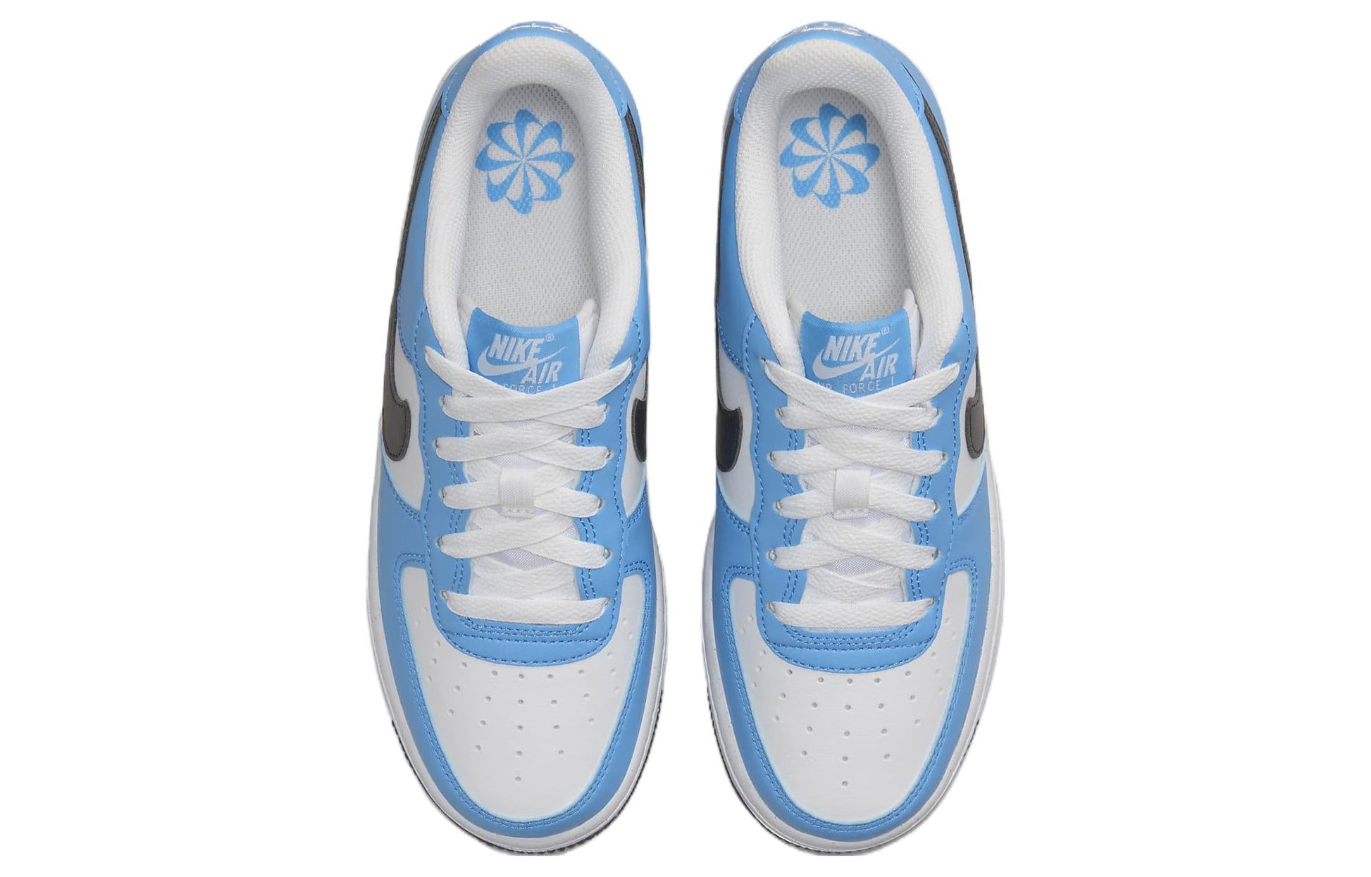 (GS) Nike Air Force 1 Low 'University Blue Black' FN3810-400