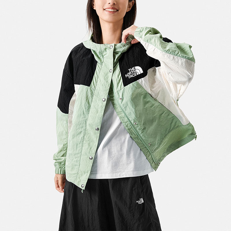 (WMNS) THE NORTH FACE MTN Wind Jacket 'Teal' NF0A81RX-OXG